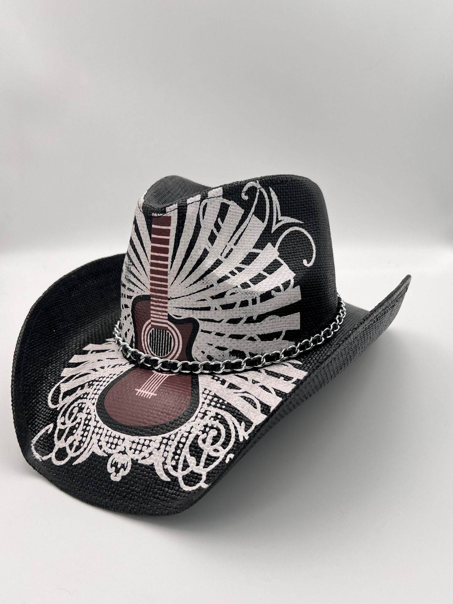 Summer Outdoor Ethnic Style Felt and Straw Cowboy Hat - www.Shopthatapp.com