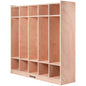 Preschool Cubby Lockers 5-Section Plywood Birch Coat Locker 15MM Thickness Kids Locker For Home 48.4 Inch High Durable Classroom Lockers For Toddlers And Kids Commercial Or Personal Use - www.Shopthatapp.com