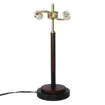 High Quality Hotel European Modern Bed Side Nightstand Decorative Led Table Desk Lamp, Cosmiclume Black Umbrella Shaped Table Lamp - Walnut - Bronze 110V - www.Shopthatapp.com