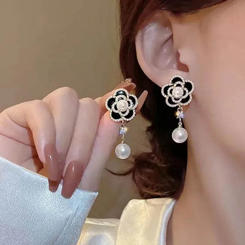 Buy Vintage Real Pearl Drop Earrings and Stud Earrings - www.Shopthatapp.com