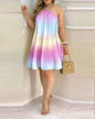 Printed Dress Summer Off-Shoulder Hanging Neck Sleeveless Sexy Dresses Women - www.Shopthatapp.com
