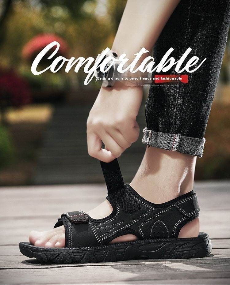 Men’s Non-Slip Breathable Wading Shoes – Ultra-Light EVA, Quick-Drying Velcro Water Shoes - www.Shopthatapp.com