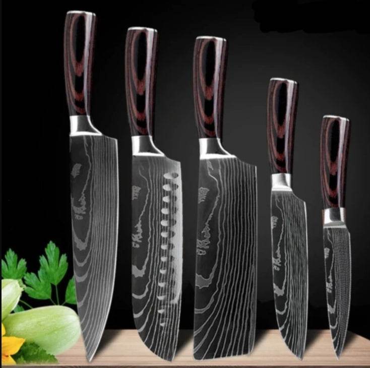 Carpenter's Special Set 6-piece Set 8-piece Set Knife Chef Knife Kitchen Knife Cooking - www.Shopthatapp.com