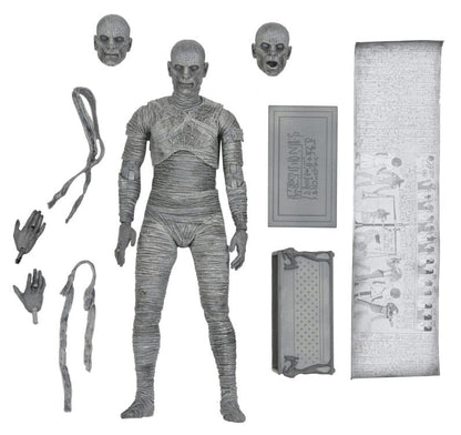 Universal Monsters Ultimate Mummy (Black & White) Figure - www.Shopthatapp.com