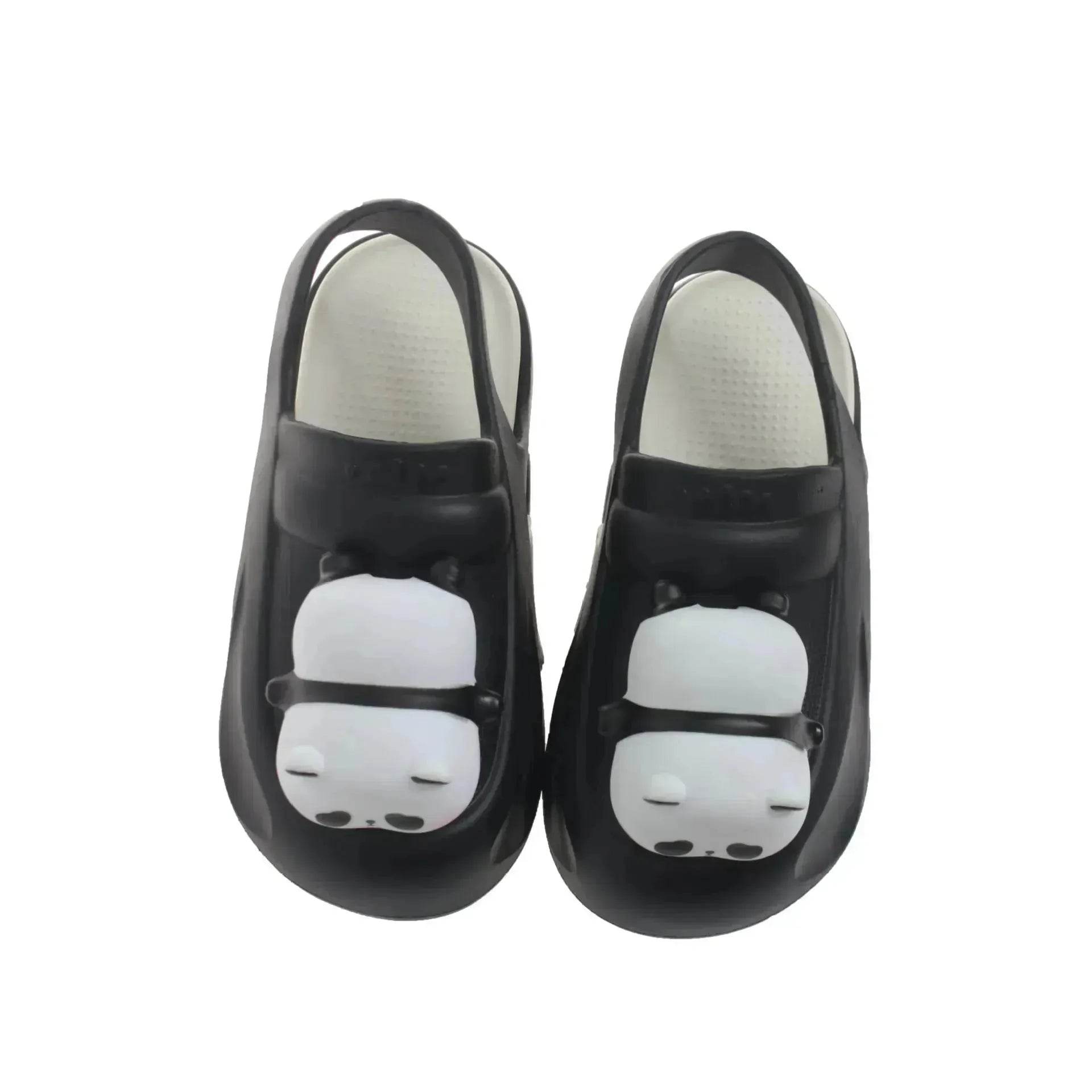 2025 Cute Slipper With Panda Lamp Summer Croc Sandals Femme Light Funny Woman Casual Home Slippers Shoes - www.Shopthatapp.com