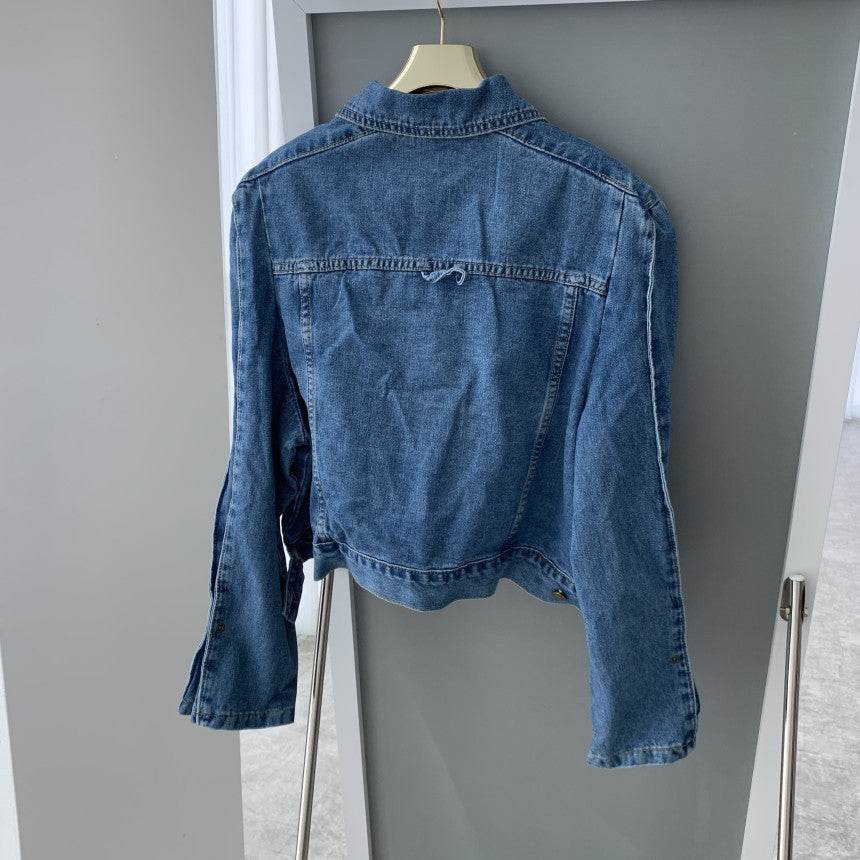 Design Loose Denim Jacket For Women - www.Shopthatapp.com