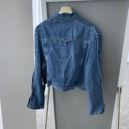 Design Loose Denim Jacket For Women - www.Shopthatapp.com