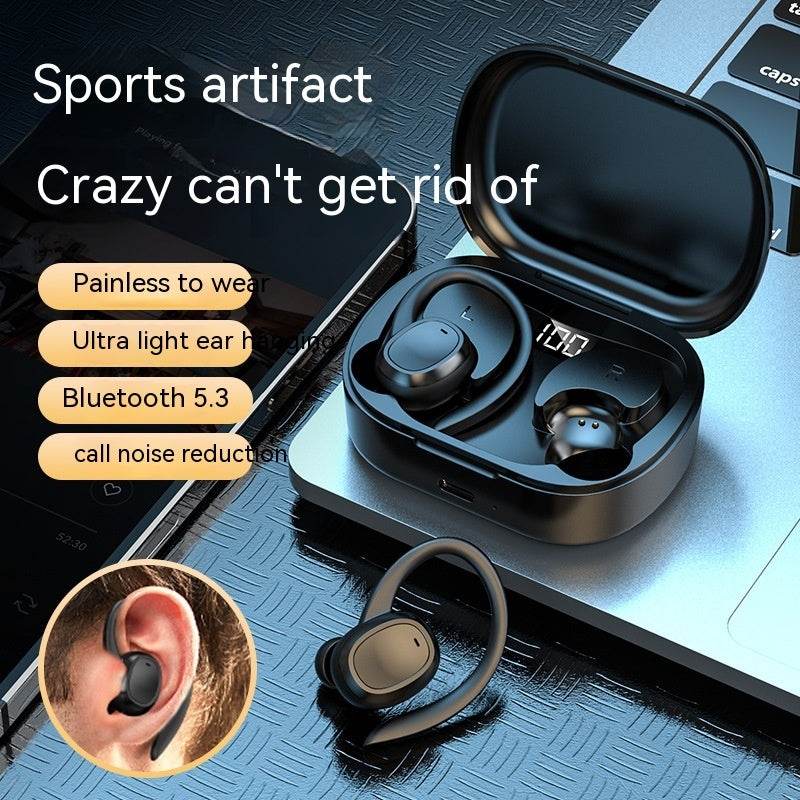 Wireless Sports Ear Hook Earphones - www.Shopthatapp.com
