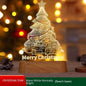 Christmas Decoration 3D Lamp Acrylic LED Night Lights New Year Valentines Day Christmas Kids Gift Christmas Ornaments - www.Shopthatapp.com