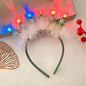Christmas With Light Headband Snowflake Women's - www.Shopthatapp.com