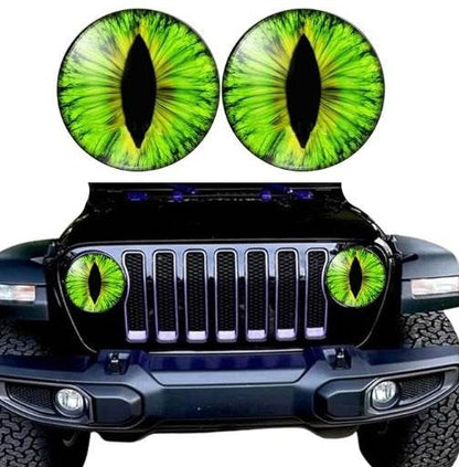 Car Headlight Decal Sticker