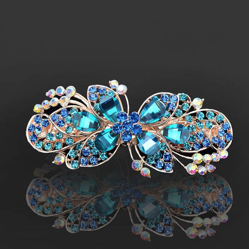 Rhinestone bow hair clip Accessories - www.Shopthatapp.com