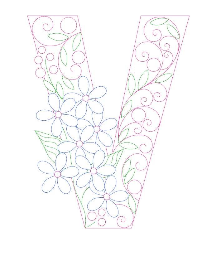Paper Filigree Painting Kit - Letters - www.Shopthatapp.com