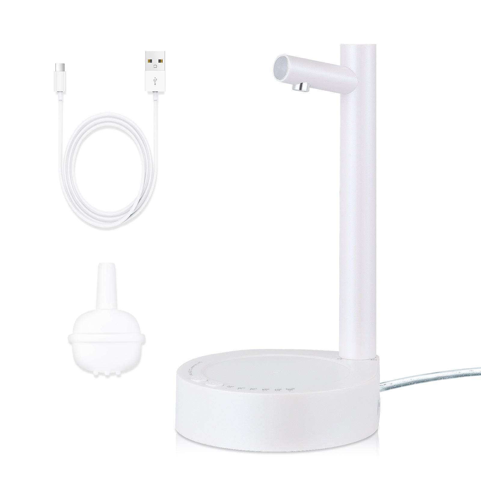 Smart Desktop Table Water Dispenser Pump Water Discharge Adjustable Portable Detachable USB Charging - www.Shopthatapp.com