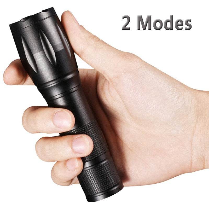 UV Torch Ultra Violet Flashlight Zoomable Blacklight Lamp LED Super Bright 250000lm 2 In 1 395nm Mini Pocket Inspection Light 2 Pack - www.Shopthatapp.com