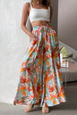 Printed Comfortable Casual High Waist  Wide-leg Floral Palazzo Trousers women - www.Shopthatapp.com
