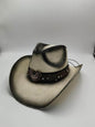 Summer Outdoor Ethnic Style Felt and Straw Cowboy Hat - www.Shopthatapp.com