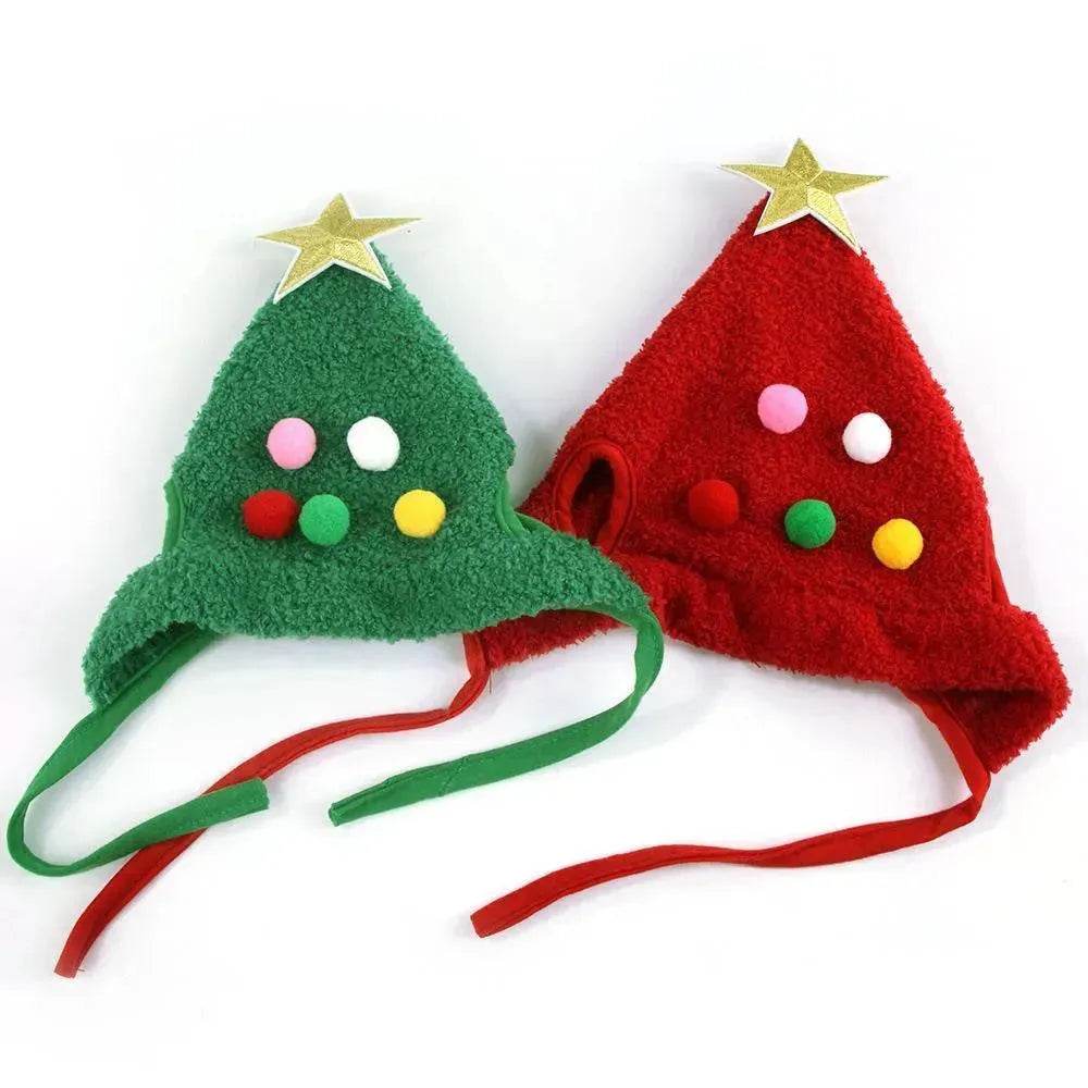 Pet Hat Christmas Tree Shape - www.Shopthatapp.com