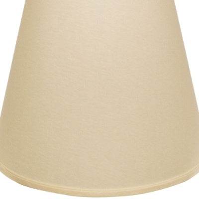 Extra Deep Empire Hardback Lampshade With Washer Fitter, Beige Color Fabric Lampshade For Table Lamps, Natural Linen, 9 Top X 16 Bottom X 14 Height - www.Shopthatapp.com