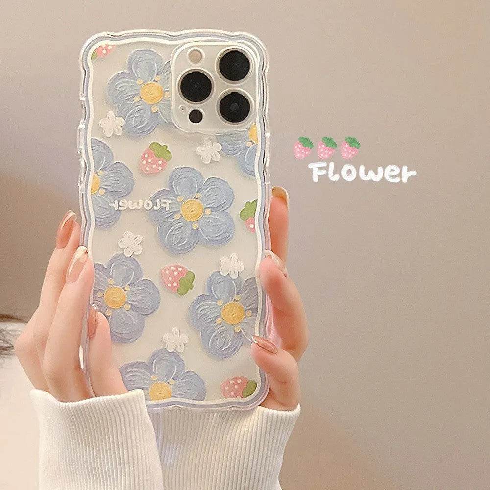 Wave Edge Phone Case Original Mobile Phone Protective Case Silicone - www.Shopthatapp.com
