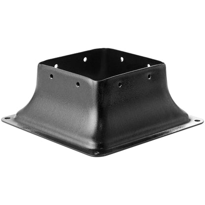 4x4 Post Base 20Pcs, Internal 3.6x3.6 Heavy Duty Powder-Coated Steel Post Bracket Fit For Standard Wood Post Anchor, Decking Post Base For Deck Porch Handrail Railing Support - www.Shopthatapp.com #