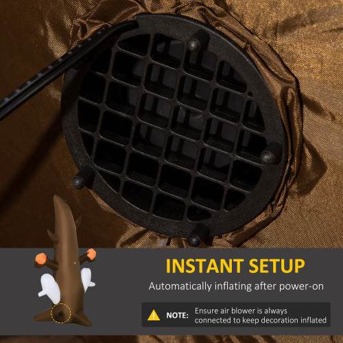 5 Halloween Inflatables Outdoor Decorations Ghost Tree With Pumpkins, Blow-Up LED Yard Decor Indoor Outdoor For Garden, Lawn, Party, Holiday - www.Shopthatapp.com #