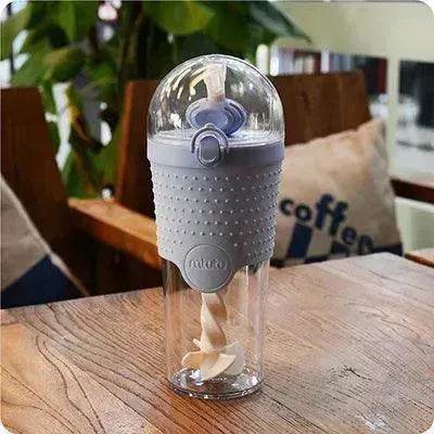 500ML Kids Plastic Water bottles Protein Shaker Blender Bottles with straw BPA Free Portable Sport My Water bottles - www.Shopthatapp.com