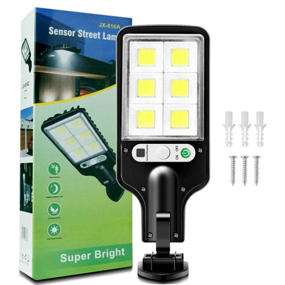LED Solar Motion Sensor Light Bright Garden Outdoor Street Wall Lamp Solar Wall Lamp Lights Outdoor Road Lamp For Garden, Yard, Garage, Path - www.Shopthatapp.com