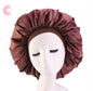 Beauty print Satin Silk Hair Bonnet for sleeping - www.Shopthatapp.com