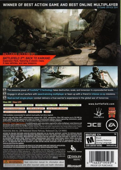 Battlefield 3 - Premium Edition (usagé) - www.Shopthatapp.com