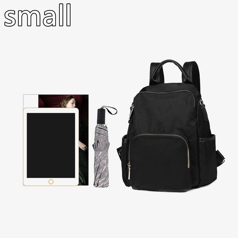 Unisex Portable Waterproof Plain color Backpack for school - www.Shopthatapp.com