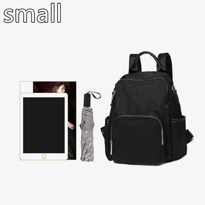 Unisex Portable Waterproof Plain color Backpack for school - www.Shopthatapp.com