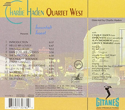 Charlie Haden Wuartet / Haunted Heart - CD (Used) - www.Shopthatapp.com