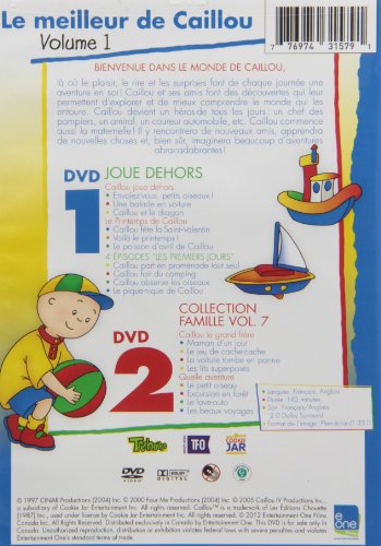 Caillou - Collection 1 (French) - DVD (Used) - www.Shopthatapp.com