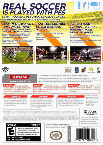 Pro Evolution Soccer 2013 (usagé) - www.Shopthatapp.com