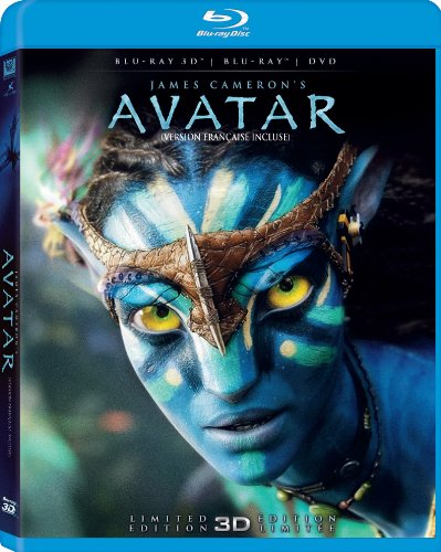 Avatar (Limited 3D Edition) [Blu-ray 3D + Blu-ray + DVD] (Bilingual) - www.Shopthatapp.com
