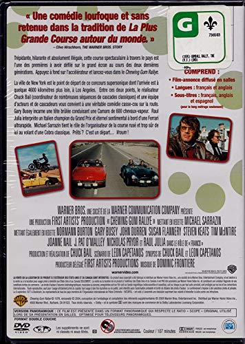 Chewing Gum Rallye - The Gumball Rally (English/French) 1976 (Widescreen) Régie au Québec (Cover French) - www.Shopthatapp.com