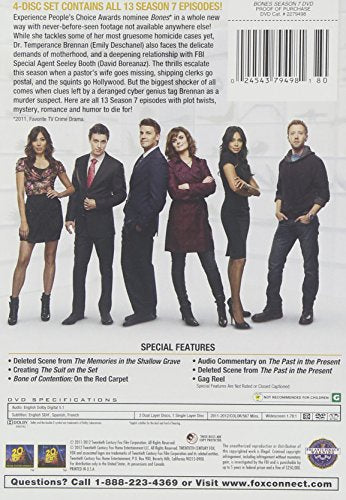 Bones: The Complete Seventh Season - DVD (Used) - www.Shopthatapp.com