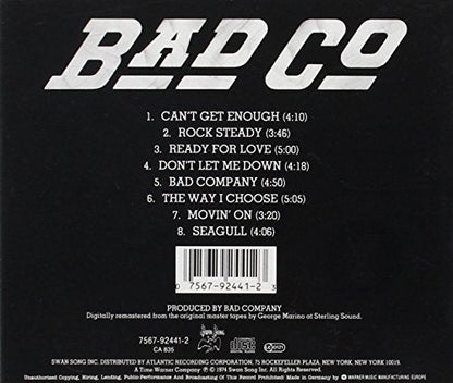 Bad Company / Bad Company - CD (Used) - www.Shopthatapp.com