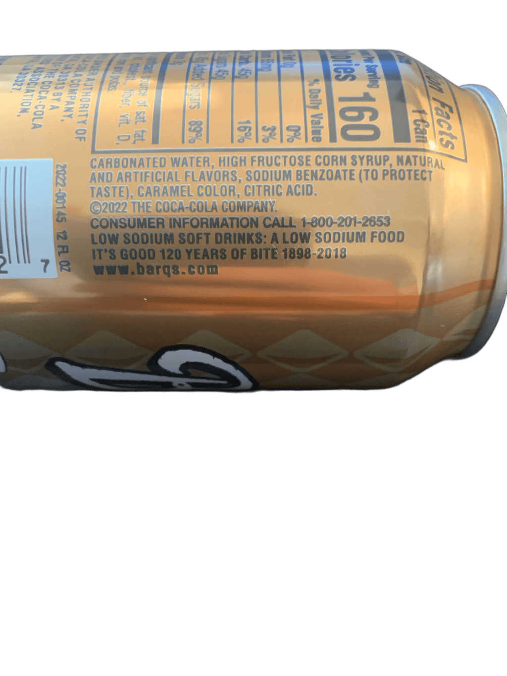 Barq's Creme Soda French Vanilla 355ML - U.S Edition - www.Shopthatapp.com