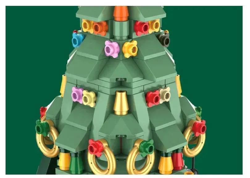 Black Friday deals Christmas Tree Blocks Spin Music Box Blocks - www.Shopthatapp.com