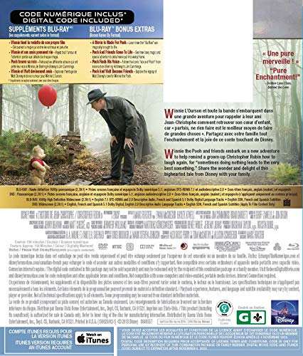 CHRISTOPHER ROBIN [Blu-ray] (Bilingual) - www.Shopthatapp.com