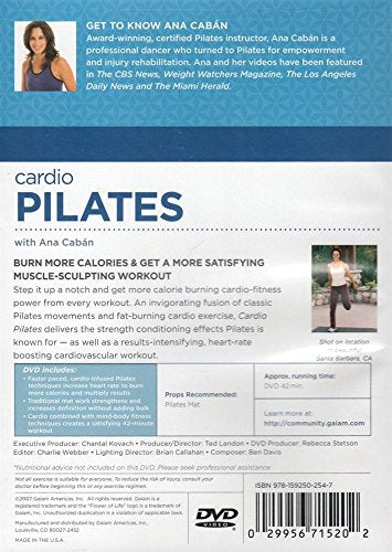 Cardio Pilates - DVD (Used) - www.Shopthatapp.com