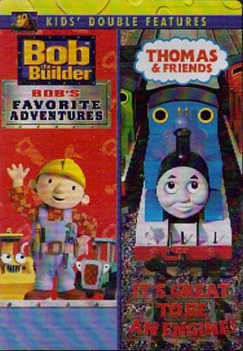 Bob the Builder: Bob's Favorite Adventures / Thomas and Friends - It's Great to Be An Engine - www.Shopthatapp.com
