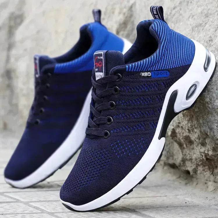 Casual Lightweight Running Shoes For Men Breathable  Lace-up Sneakers - www.Shopthatapp.com