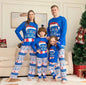 Matching Family Pajamas Sets Christmas PJ's Letter Print Top And Plaid Pants Jammies Sleepwear - www.Shopthatapp.com