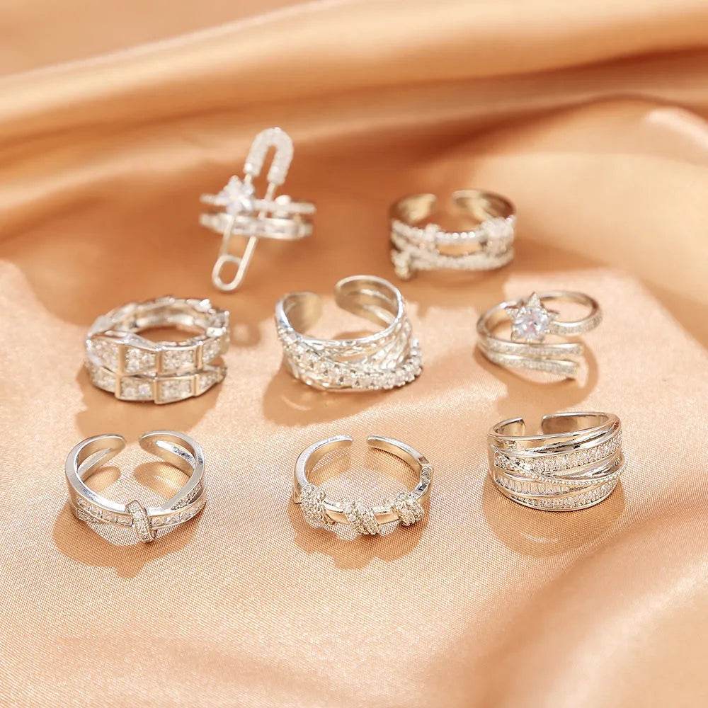 Niche Opening Adjustable Non-fading Cross Ring - www.Shopthatapp.com