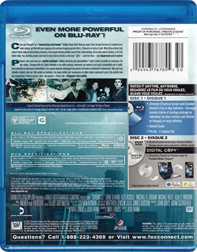 Chronicle (Director's Cut: The Lost Footage Edition) (Blu-ray )