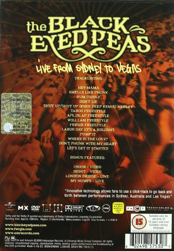 Black Eyes Peas / Live From Sydney To Vegas - DVD (Used) - www.Shopthatapp.com