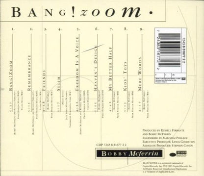 Bobby Mcferrin / Bang Zoom - CD (Used) - www.Shopthatapp.com